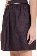 Purple Metal waist accessory balloon skirt 80692