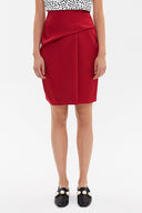 Fuchsia Asymmetric cut skirt 80890