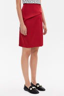 Fuchsia Asymmetric cut skirt 80890