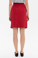 Fuchsia Asymmetric cut skirt 80890