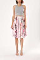 Pink Gathered skirt  80921