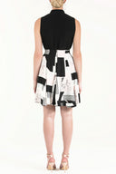 White High waist Pleated skirt  80996