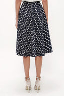 Black Pleated high waist  skirt  81060