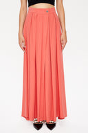 Coral Wrap-over maxi skirt  81068