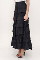 Black Pleated skirt 81168