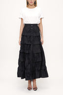 Black Pleated skirt 81168