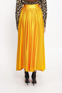 Mustard Wrapped long skirt 81210