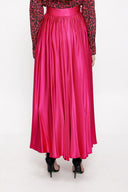 Fuchsia Wrapped long skirt 81210