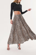 Pars Godet ​​high waist skirt 81214