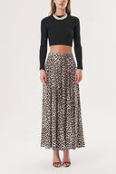 Pars Godet ​​high waist skirt 81214