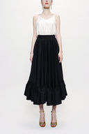 Black Pleated skirt 81184