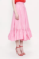 Light Pink Pleated skirt 81184