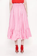 Light Pink Pleated skirt 81184