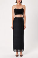 Black Lace skirt 81186