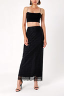 Black Lace skirt 81186