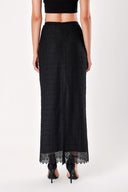 Black Lace skirt 81186