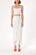 White Lace skirt 81186