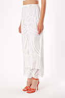 White Lace skirt 81186