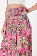 Pink Wrapped skirt 81249