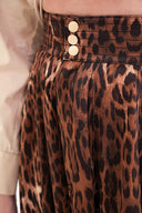 Pars Flowy high-waisted skirt 81295