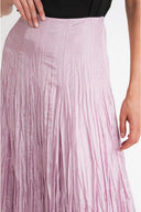 Lilac Long bodice dress with crayon detail 81373