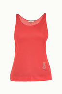 Coral Strappy knitwear blouse 18717