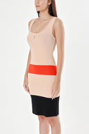 Black KNITWEAR DRESS 28021