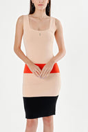 Black KNITWEAR DRESS 28021