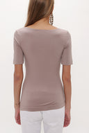 Mink Crystal  gem  woven  blouse  18887