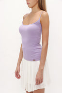 Lilac Spaghetti straps  top 18891