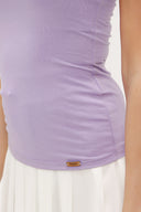 Lilac Spaghetti straps  top 18891