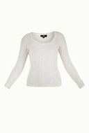 Ecru Lace blouse 18982