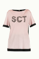 Pink Strappy  wide cut woven  blouse  18991