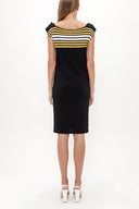 Black Knit  dress  28220