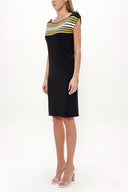 Black Knit  dress  28220