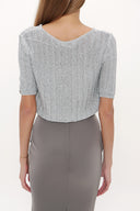 Silver Knit  cardigan  28248