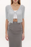 Silver Knit  cardigan  28248