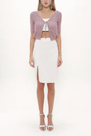 Pink Knit  cardigan  28248