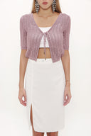 Pink Knit  cardigan  28248