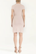 Powder Crystal  gem  knit  dress  28292