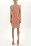 Stone Jacquard knitwear dress 28561