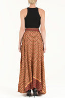 Black Sleeveless woven  blouse  19470