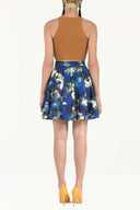 Mustard Sleeveless woven  blouse  19470