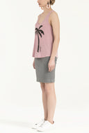 Pink Sequin woven atlet 19601