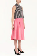 Pink Crystal  gem  blouse  19681