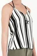 White Star  gem  strappy  blouse  19690