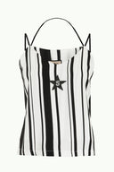 White Star  gem  strappy  blouse  19690