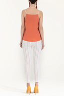 Orange Star  gem  strappy  blouse  19690