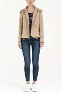 Floral Printed Printed wide cut sleeveless blouse 19692