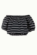 Striped Elastic mini blouse 19693